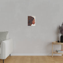 Load image into Gallery viewer, Grounded Woman of Color Matte Canvas, Stretched, 0.75"
