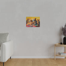 Load image into Gallery viewer, Colorful Cat Canvas Art - Vibrant Cat Portraits for Cat Lovers