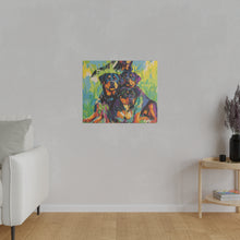 Load image into Gallery viewer, Rottweilers Canvas Art