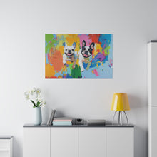 Load image into Gallery viewer, French Bulldog Canvas Art Print