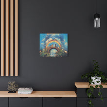 Load image into Gallery viewer, Rainbow Bridge Dog Canvas Artwork - Pet Lovers Home Decor