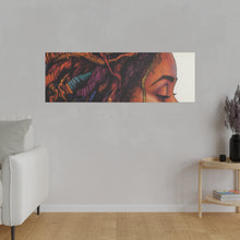 Load image into Gallery viewer, Grounded Woman of Color Matte Canvas, Stretched, 0.75"