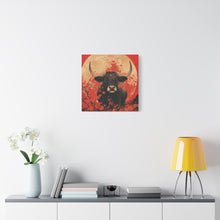 Load image into Gallery viewer, Lunar Year of the Ox - Stretched Matte Print for Home Decor