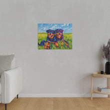 Load image into Gallery viewer, Rottweiler Canvas Art