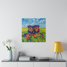 Load image into Gallery viewer, Rottweiler Canvas Art