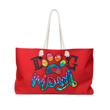 Load image into Gallery viewer, Weekender Bag - Dog Mom