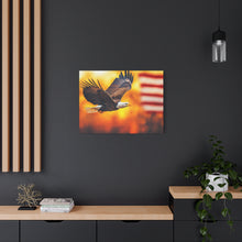 Load image into Gallery viewer, Patriotic Eagle Canvas Art - Inspirational Home Decor