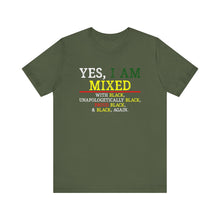 Load image into Gallery viewer, Proudly Mixed Unisex Jersey Tee - Celebrating Black Heritage