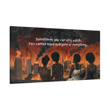 Load image into Gallery viewer, Inspirational Stretched Canvas Art - "Sometimes You Can Only Watch"