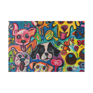 Dogs at play