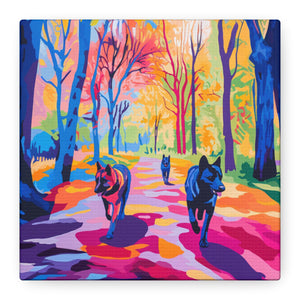 German Shepherd Canvas Art