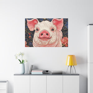 Lunar Year of the Pig - Matte Canvas