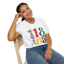 Load image into Gallery viewer, Unisex Softstyle T-Shirt - Juneteenth 1865
