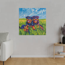 Load image into Gallery viewer, Rottweiler Canvas Art
