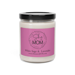 Scented Soy Candle, 9oz - White Sage & Lavender