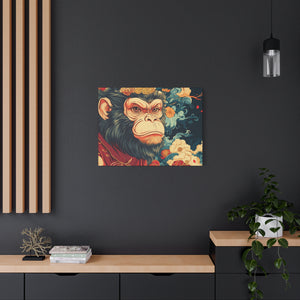 Lunar Year of the Monkey - Matte Canvas