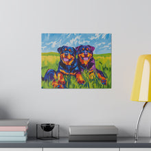Load image into Gallery viewer, Rottweiler Canvas Art
