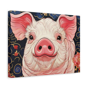 Lunar Year of the Pig - Matte Canvas