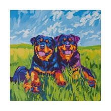 Load image into Gallery viewer, Rottweiler Canvas Art
