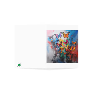 Vibrant Butterfly Greeting Cards | Set of 1, 10, 30, or 50 | Perfect for Any Occasion