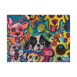 Dogs at play