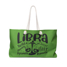 Load image into Gallery viewer, Weekender Bag - LIbra
