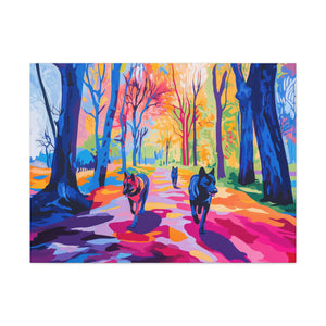 German Shepherd Canvas Art