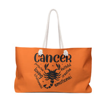 Load image into Gallery viewer, Weekender Bag - Cancer
