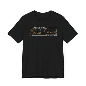 Black Owned Unisex Jersey Tee - Celebrate Black Entrepreneurship