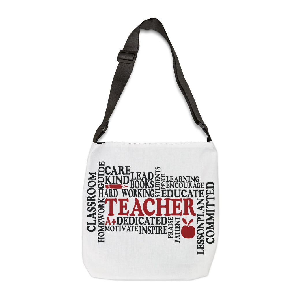 Adjustable Tote Bag (AOP) - Teacher