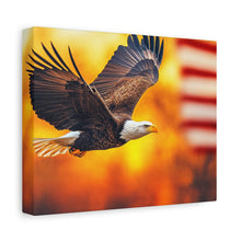 Load image into Gallery viewer, Patriotic Eagle Canvas Art - Inspirational Home Decor
