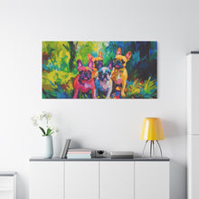 Load image into Gallery viewer, French Bulldog Canvas Art
