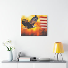 Load image into Gallery viewer, Patriotic Eagle Canvas Art - Inspirational Home Decor
