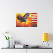 Load image into Gallery viewer, Patriotic Eagle Canvas Art - Inspirational Home Decor
