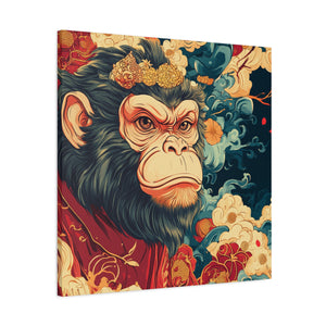Lunar Year of the Monkey - Matte Canvas