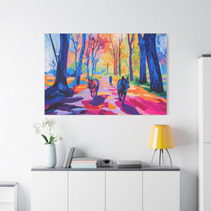 German Shepherd Canvas Art