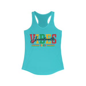 Women's Ideal Racerback Tank - Juneteenth Vibes