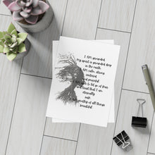 Load image into Gallery viewer, Grounded Affirmations Postcard Bundles (envelopes included)
