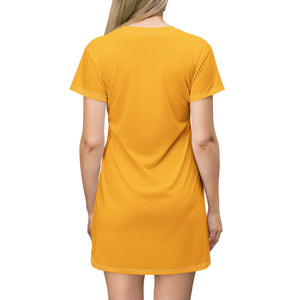 T-Shirt Dress (AOP) - Find Less