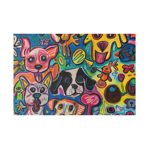 Dogs at play