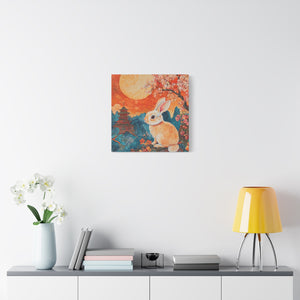 Lunar Year of the Rabbit - Canvas Art