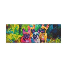 Load image into Gallery viewer, French Bulldog Canvas Art
