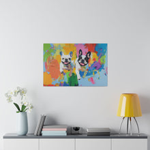 Load image into Gallery viewer, French Bulldog Canvas Art Print
