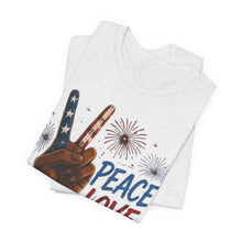 Load image into Gallery viewer, Peace Love Freedom Tee

