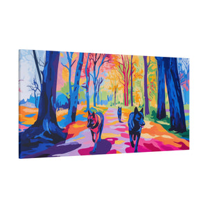 German Shepherd Canvas Art