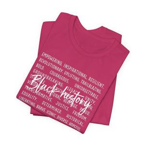 Empowering Unisex Jersey Tee - Inspirational Design for Equality and Justice