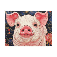 Load image into Gallery viewer, Lunar Year of the Pig - Matte Canvas
