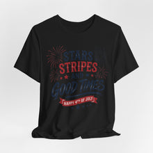 Load image into Gallery viewer, Stars Stripes and Good Times Tee
