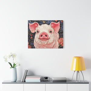 Lunar Year of the Pig - Matte Canvas