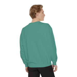 Veteran Flag Unisex Garment-Dyed Sweatshirt - Comfortable Tribute for Heroes